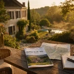 Gîte lot 46 avec piscine : capacité et secteur