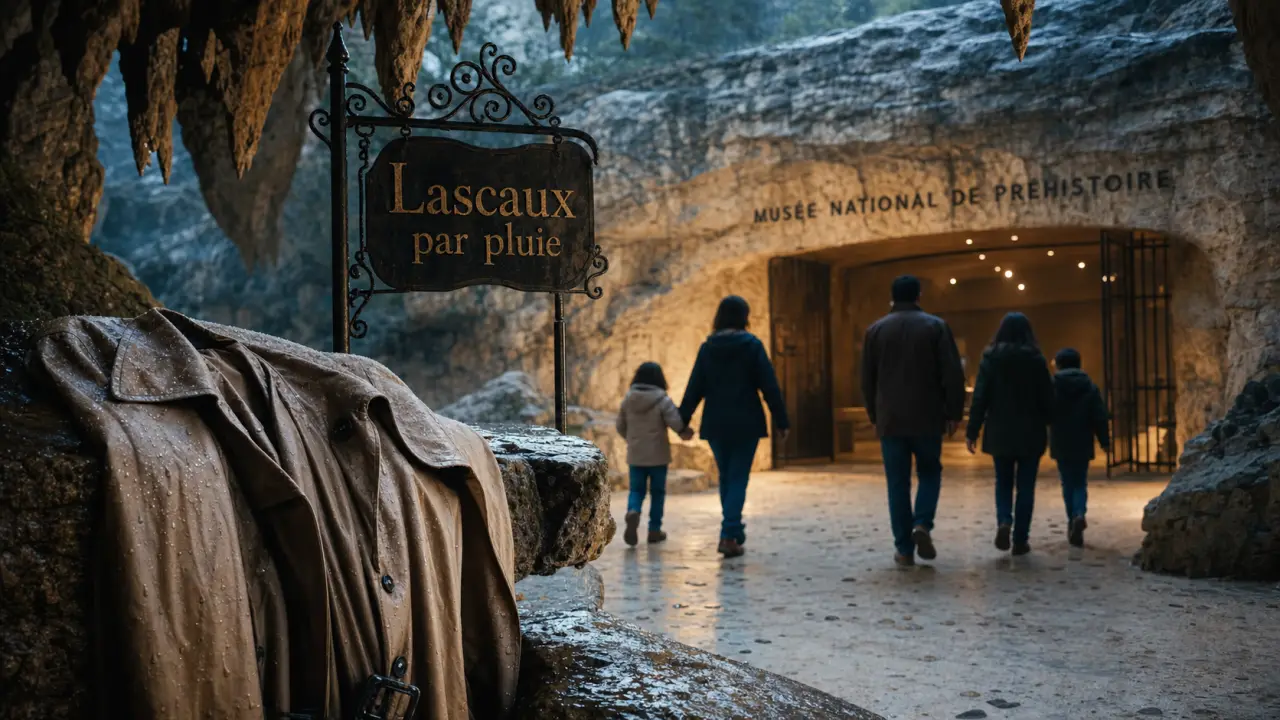 Que visiter en Périgord quand il pleut : grotte et musée Lascaux sous la pluie