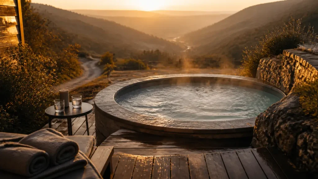 Chalet avec spa privatif à Rocamadour : intimité, vue et tarifs à vérifier