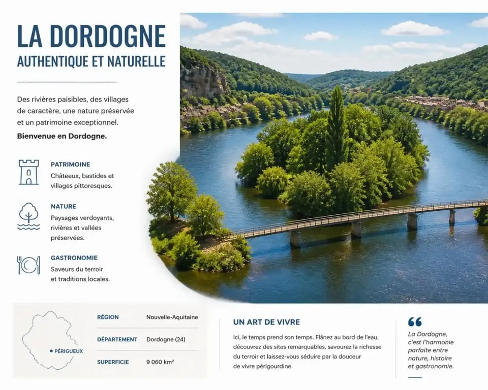 Camping Huttopia Beaulieu-sur-Dordogne situé sur les îles de la Dordogne