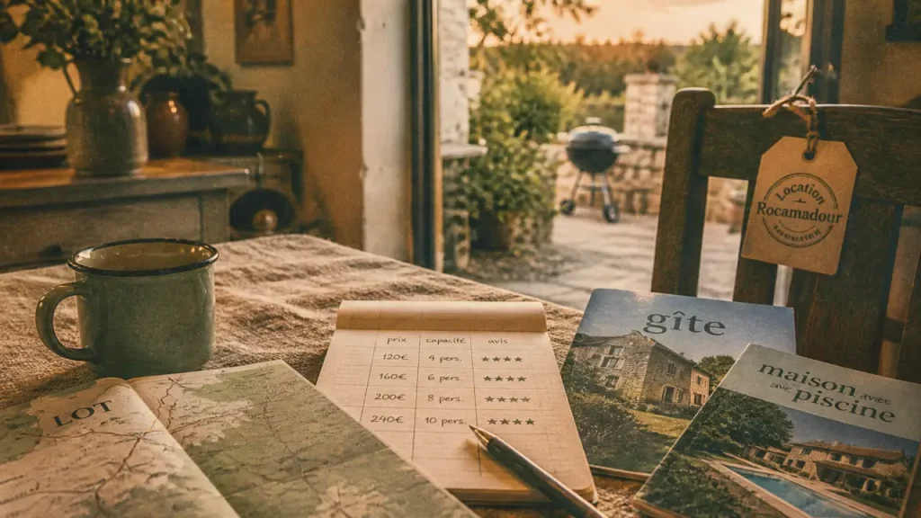 Location Rocamadour Lot : gîte, maison familiale ou mobil-home, que choisir selon votre séjour ?