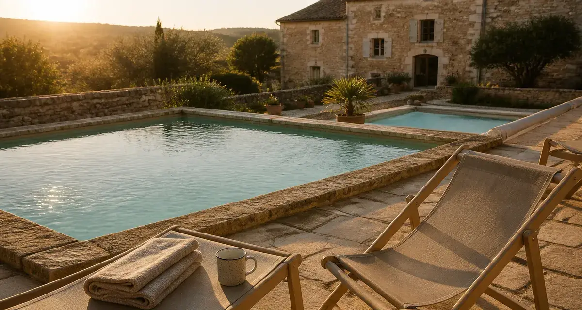 Piscines chauffées au domaine d’Orniac, les gîtes dans le lot au fil des causses