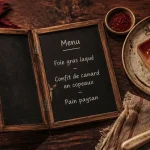 Restaurants gramat lot : table authentique, menu et produits locaux