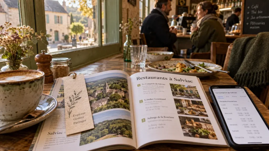 Restaurants Salviac Lot : horaires, réservation et trajet, guide sur place.
