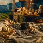 Spécialités du lot : truffe noire Rocamadour, mique et pastis quercynois